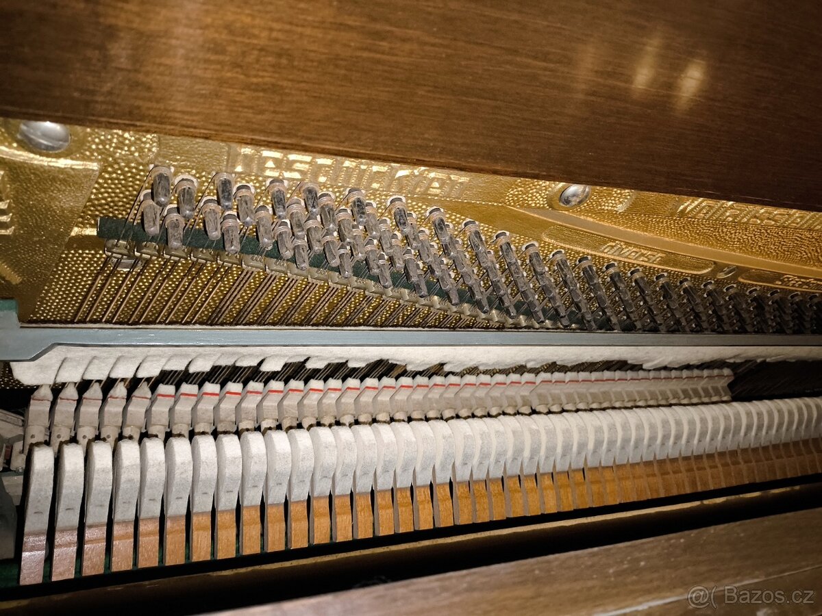 Pianino August Förster, stolička, metronom - 9