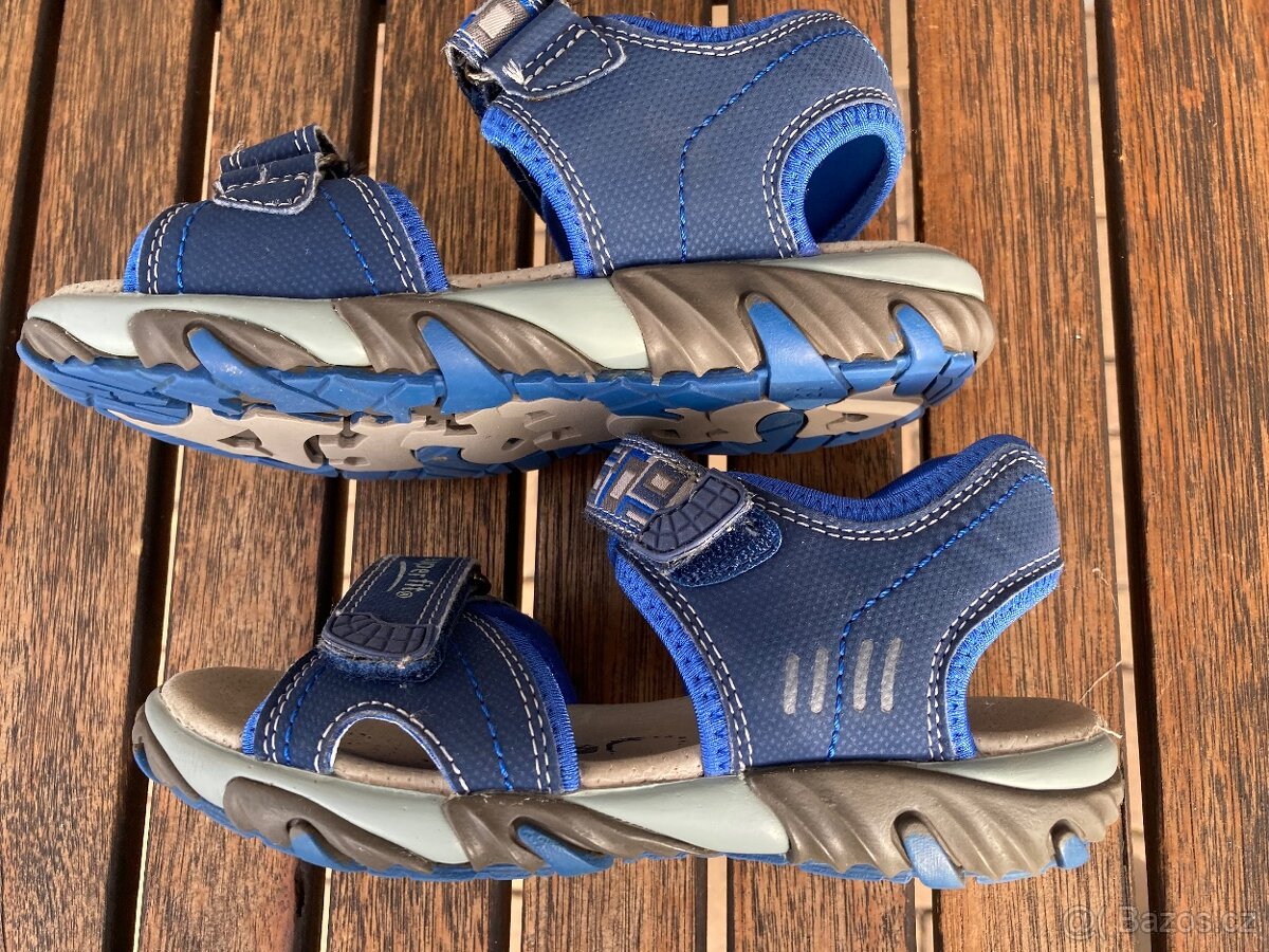 Sandály Superfit modré 30 + bačkory zdarma - 9