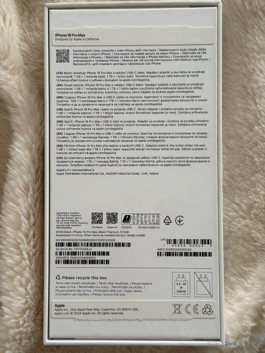 IPhone 16 pro max 512 gb black titanium - 9