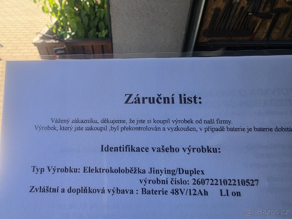 Elektrokoloběžka zn. Duplex - 9