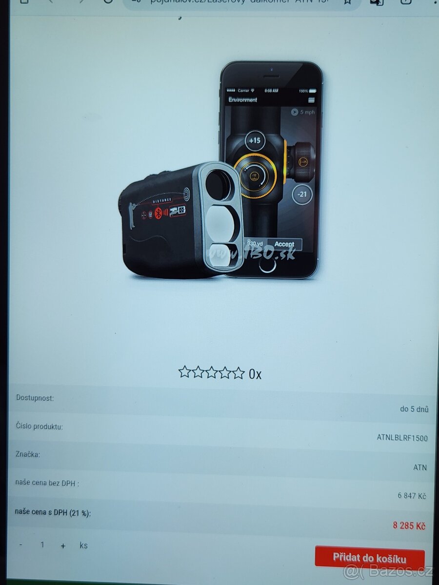 ATN dálkoměr vojenský samopal lovecký myslivecký - 9