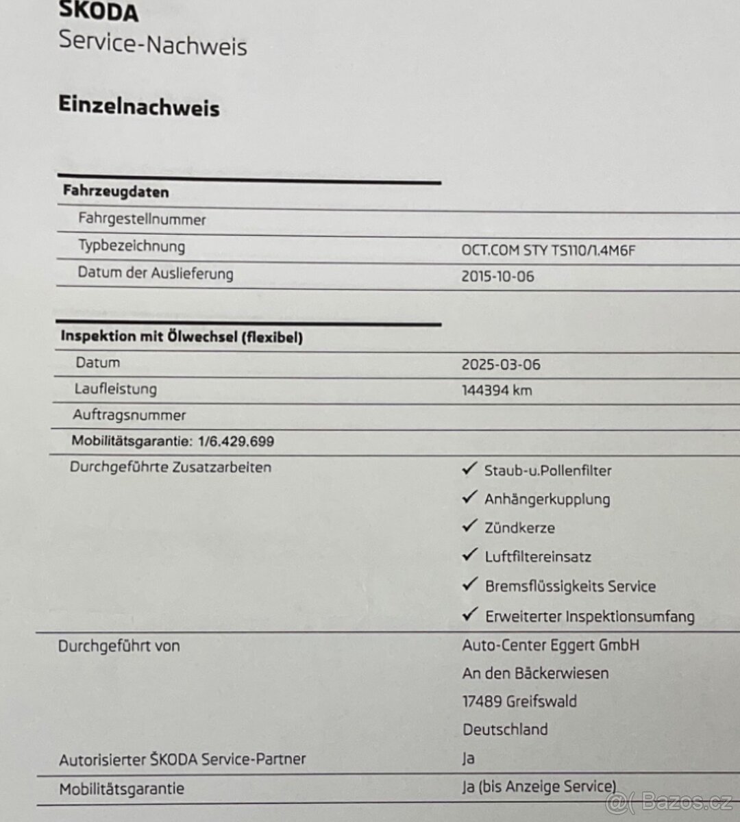 Škoda Octavia kombi 1.4 TSI 110kw—2015–STYLE—LPG—147.000km - 9