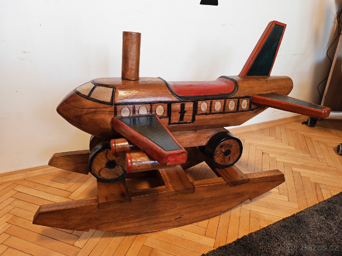 Dřevěné letadlo (houpadlo) - 9