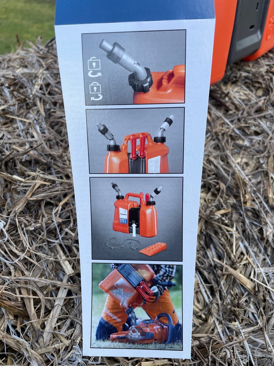 Kanystr Husqvarna k motorové pile, nový, nepoužitý - 9