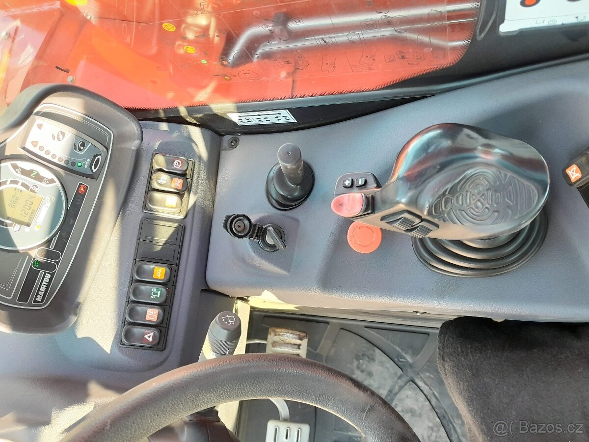 Teleskopický manipulátor Manitou MT625 jen 650h - 9