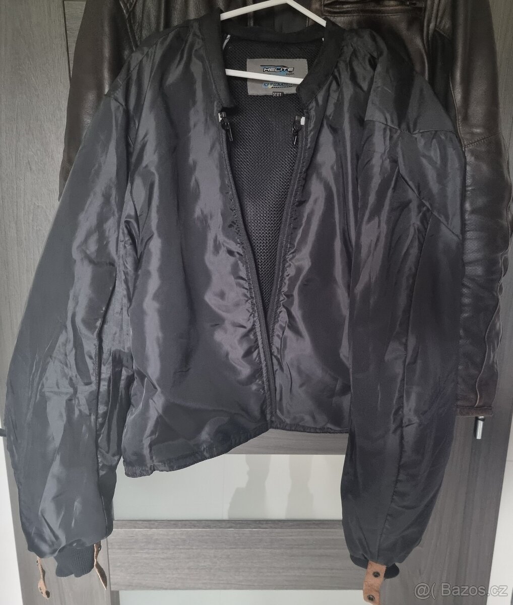 Airbagová bunda Helite Roadster hnědá kožena, XXL - 9