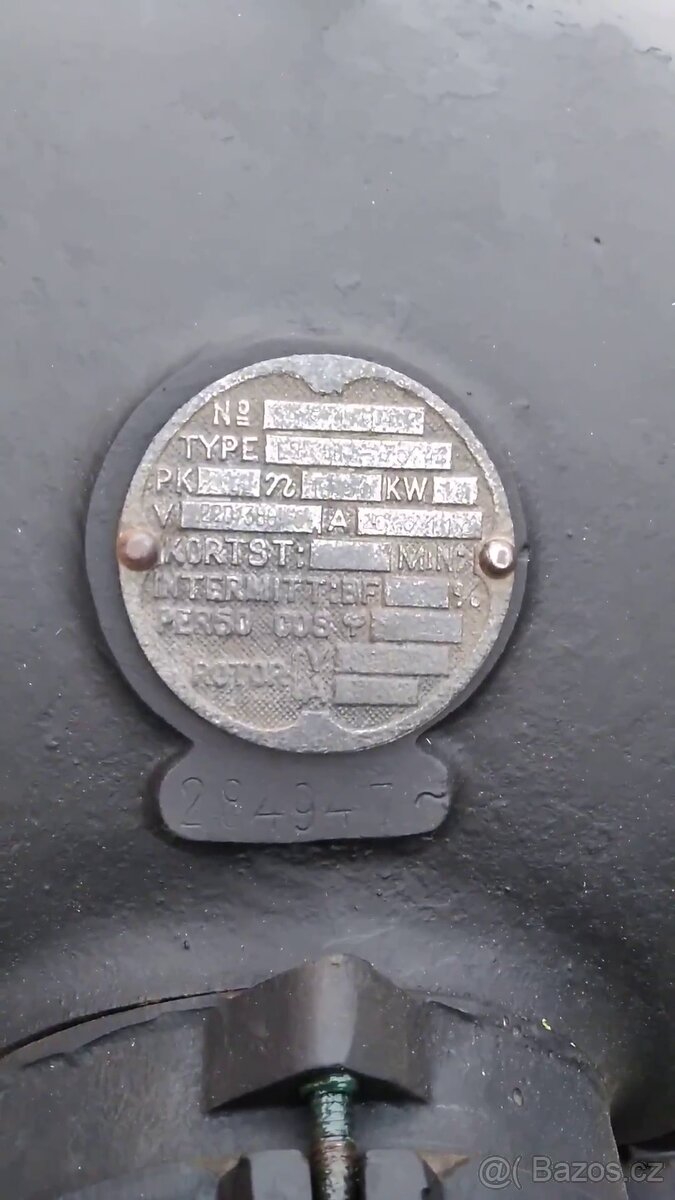 Stabilní elektromotor E.M.F. DORDT - 9