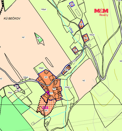 Prodej zahrady, 2000 m², Bernartice - 9