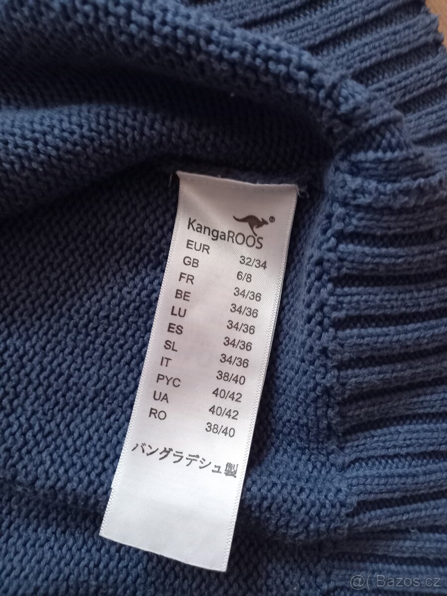 Delší svetr Kangaroos vel.32/34 - 9