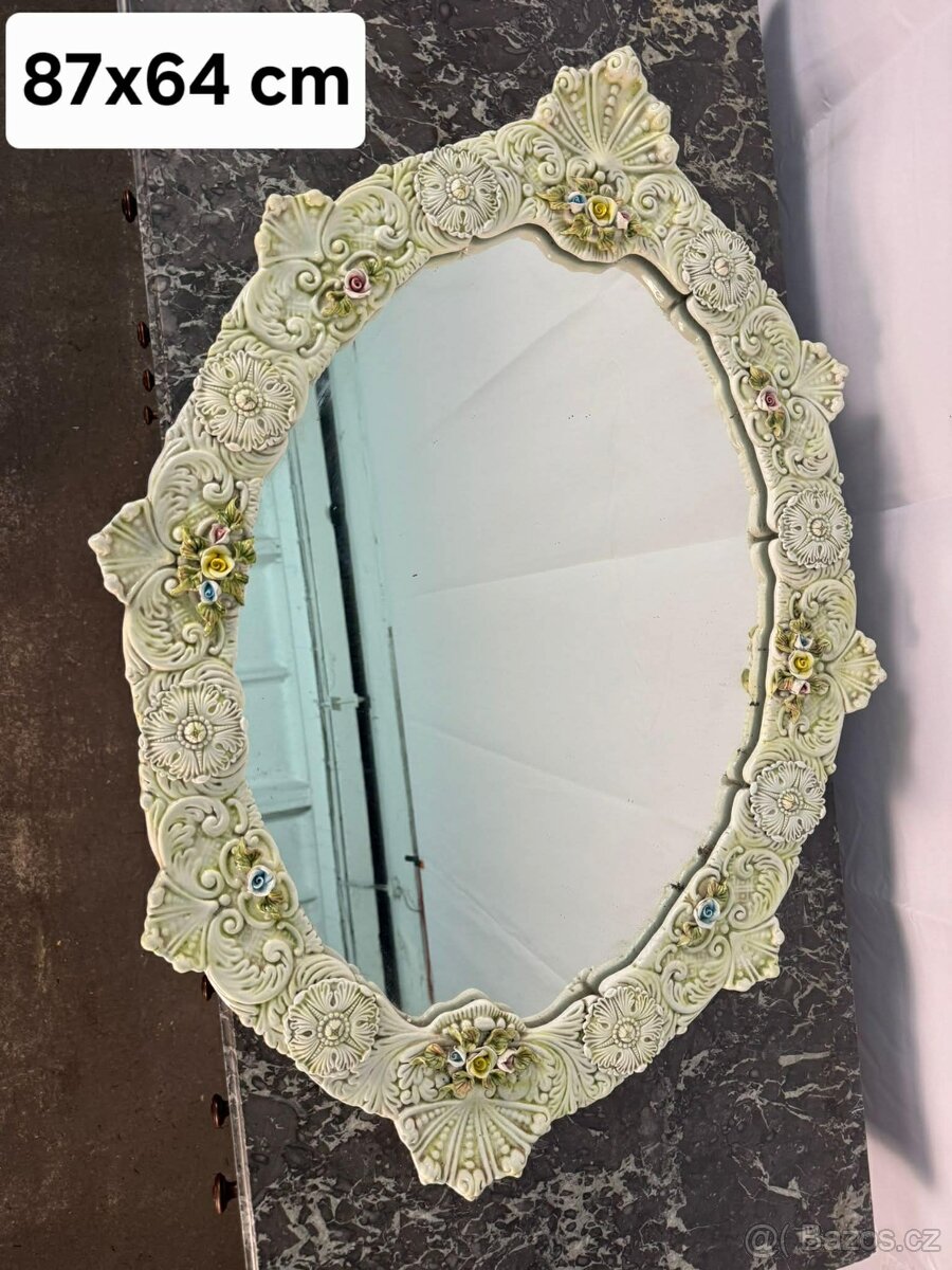 Porcelánové zrcadlo - 9