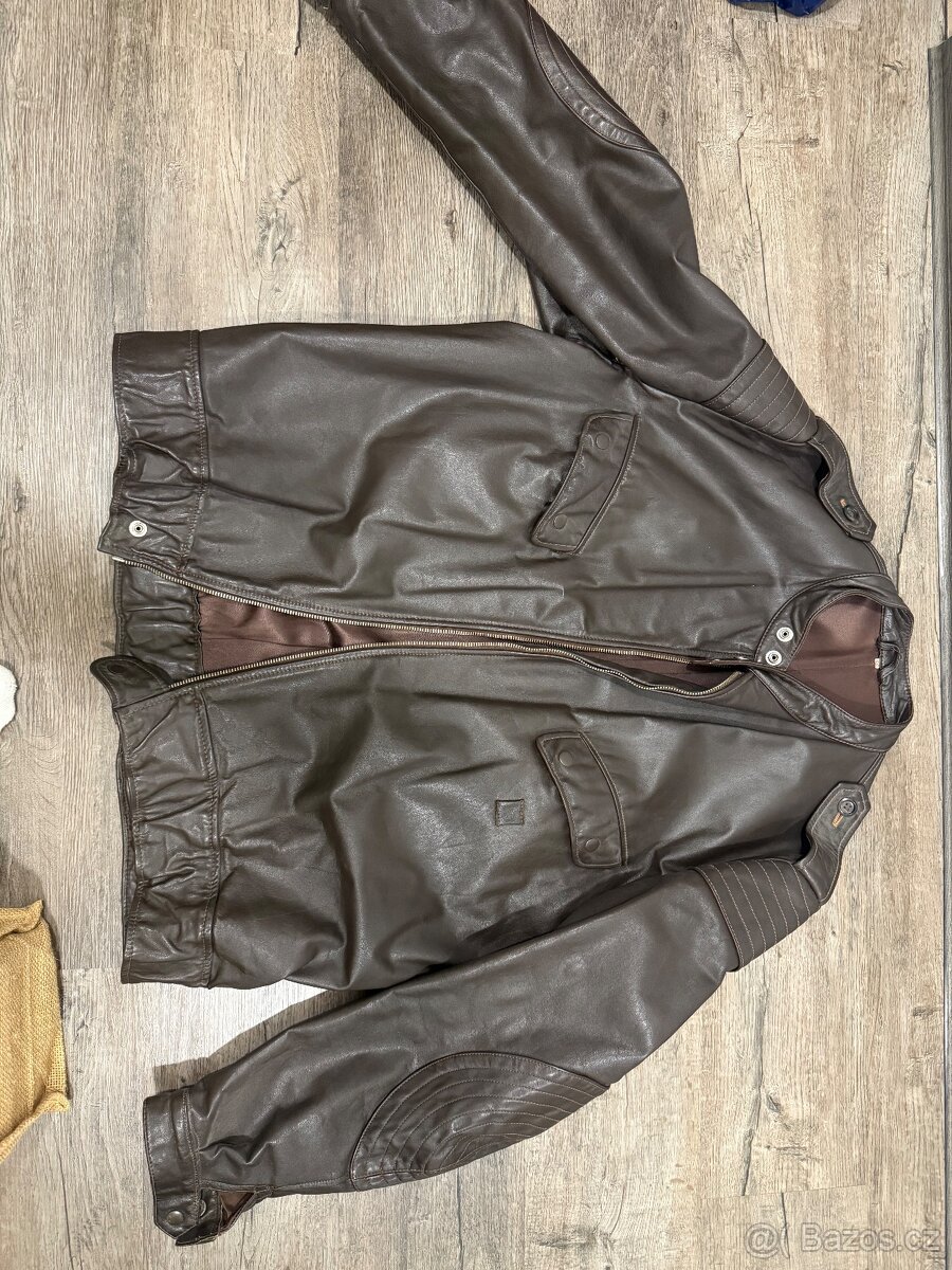 Originální kožená bunda VB SNB motohlídka policie - 9