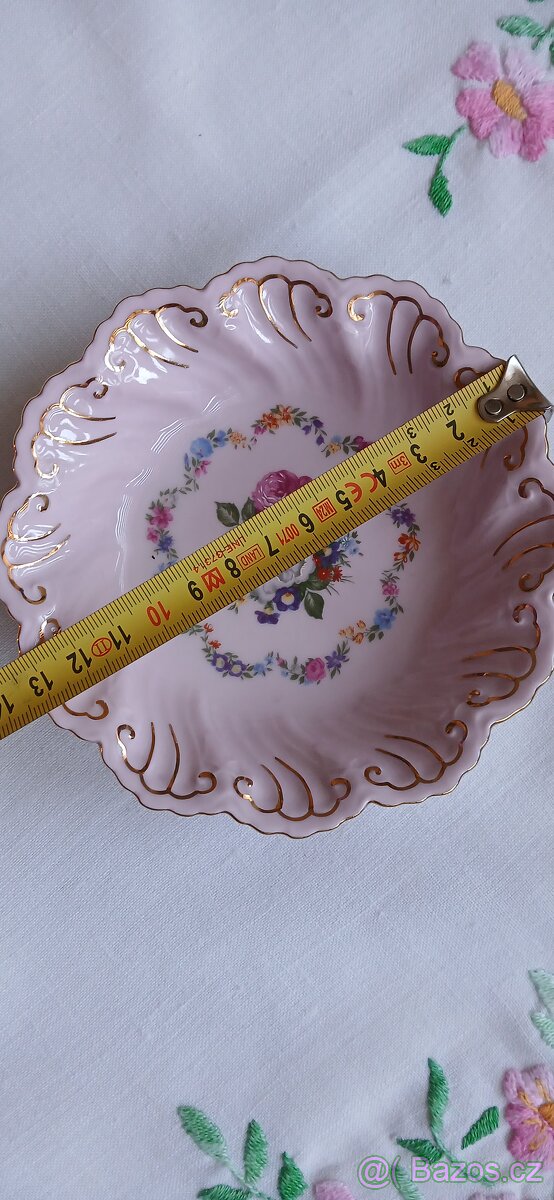 Talířek Leander zdobeny 14k.gold - 9