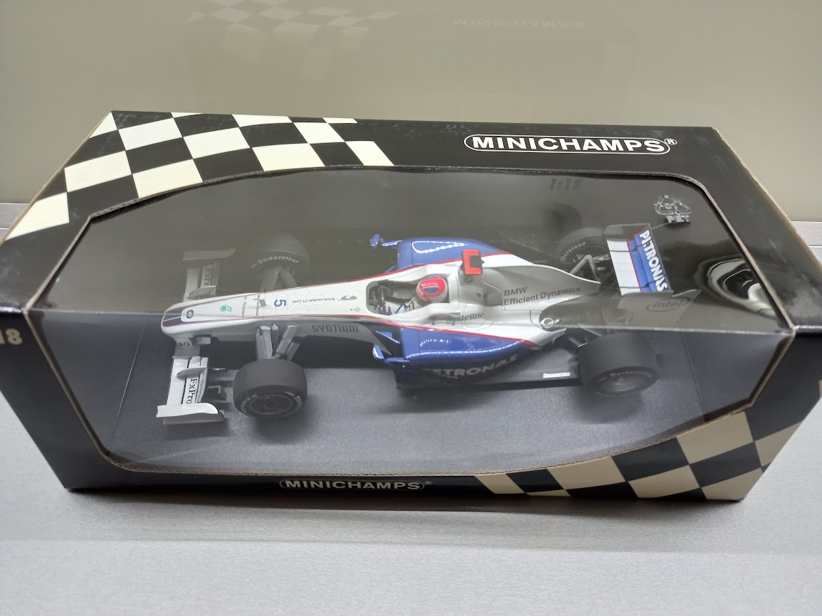 F1 BMW SAUBER F1.09 KUBICA AUSTRALIE 2009 MINICHAMPS 1:18 - 9