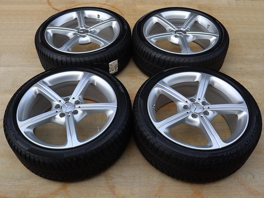 19" Alu kola = 5x112 = MERCEDES CLS W257 – ZIMNÍ + TPMS - 9
