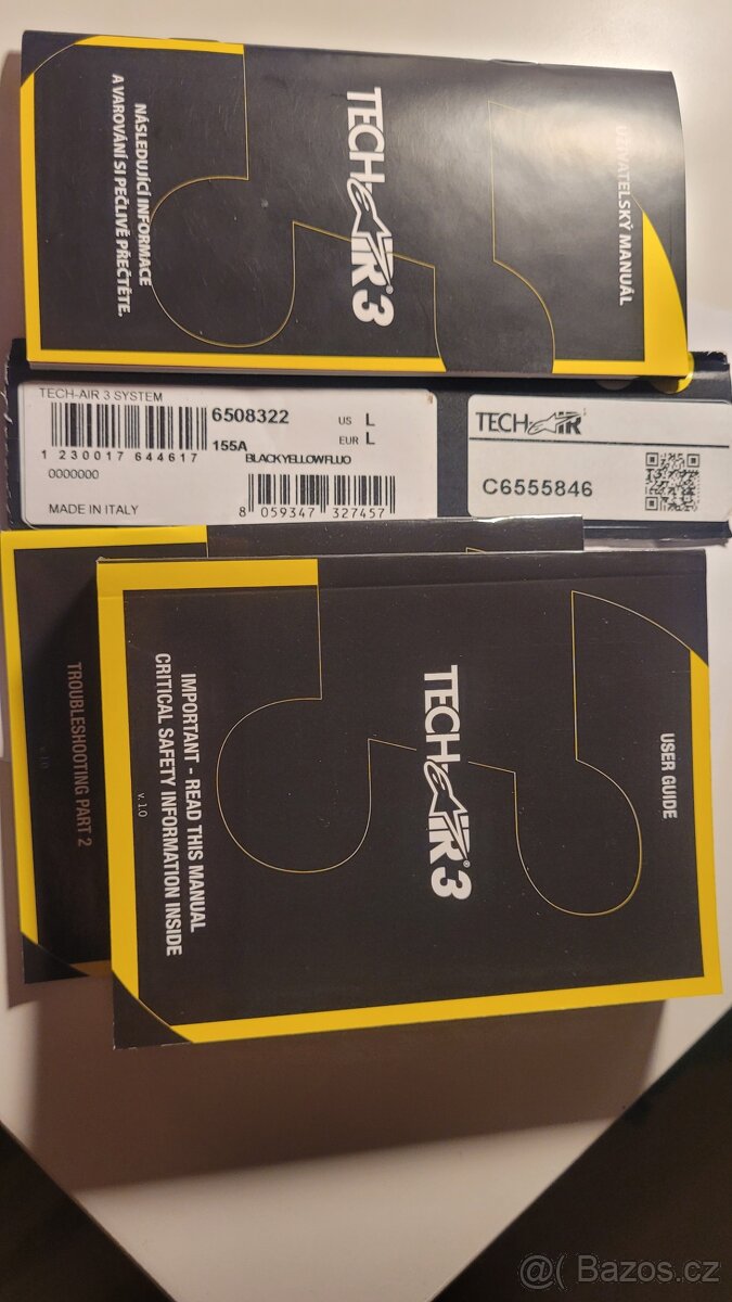 Airbagová vesta Alpinestars Tech-Air 3 žlutá - 9