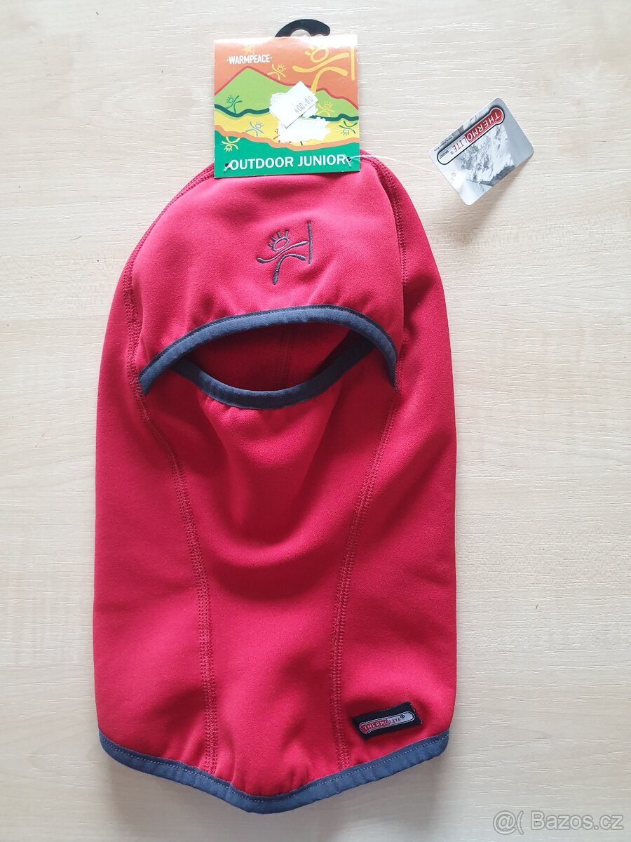 SALEWA, WARMPEACE nová dětská čepice, kšiltovka, kukla - 9