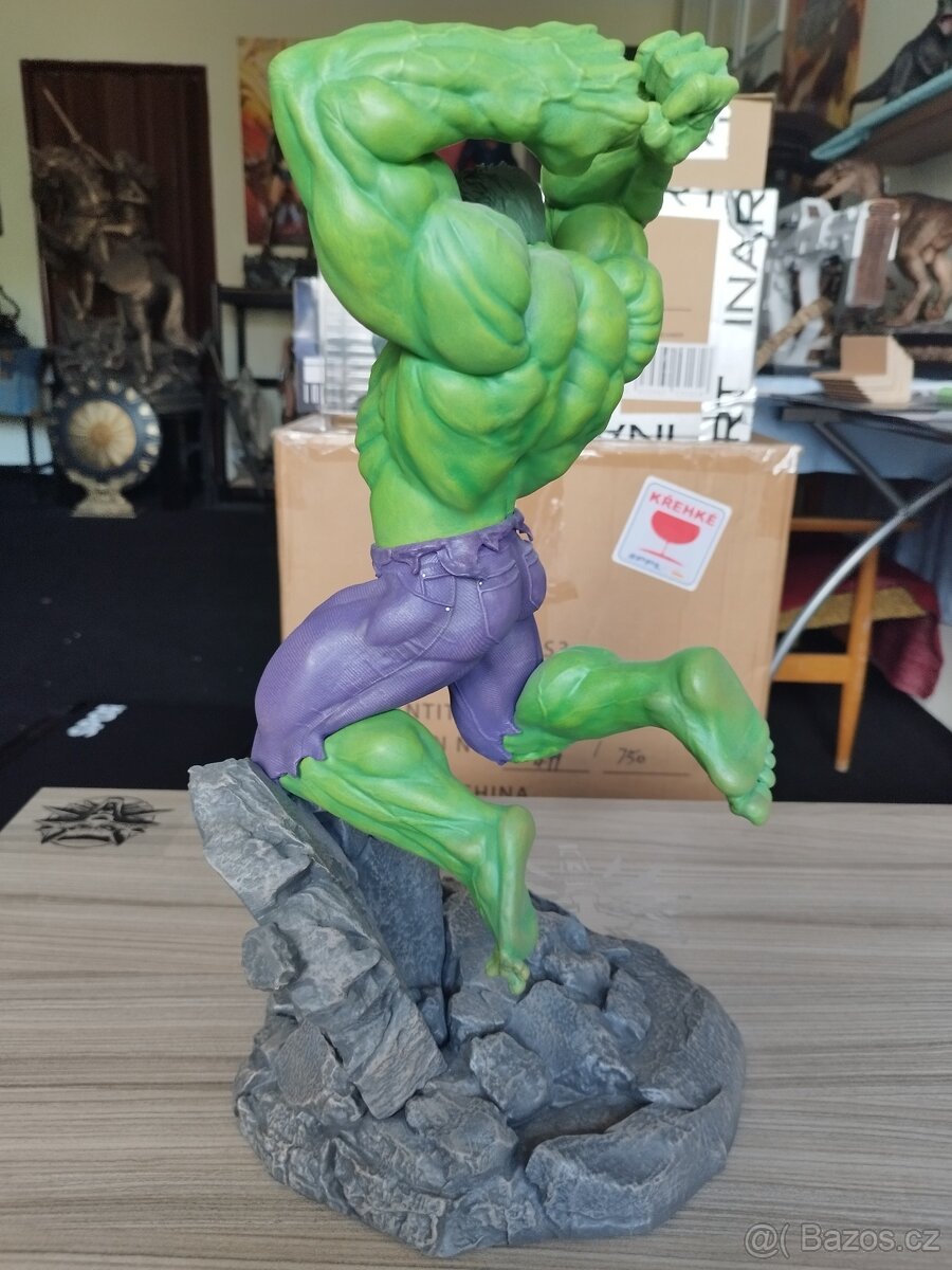Hulk soška Marvel Dimond select no Sideshow - 9