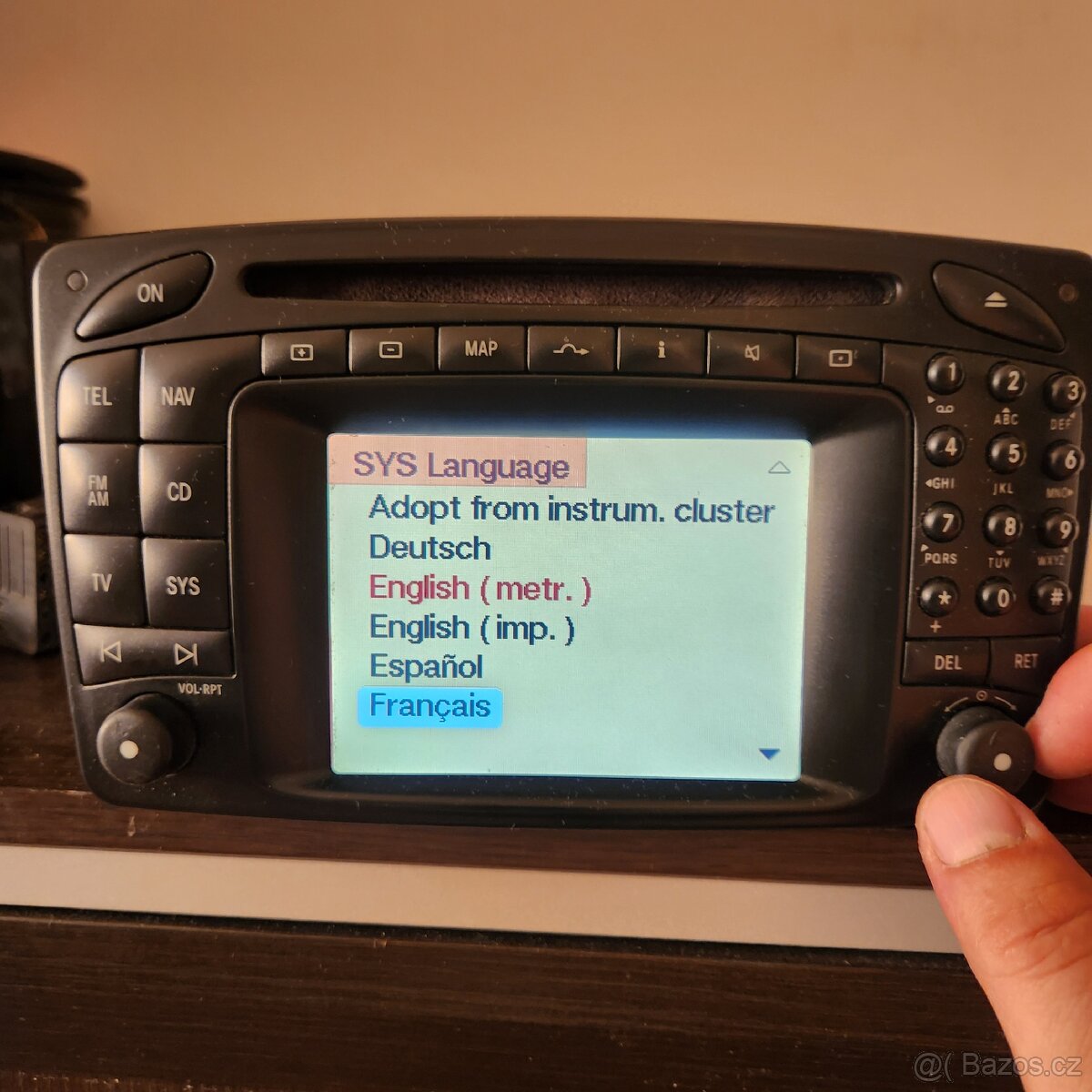 MERCEDES BENZ COMMAND 2.0 NAVIGACE W203 W639 - 9