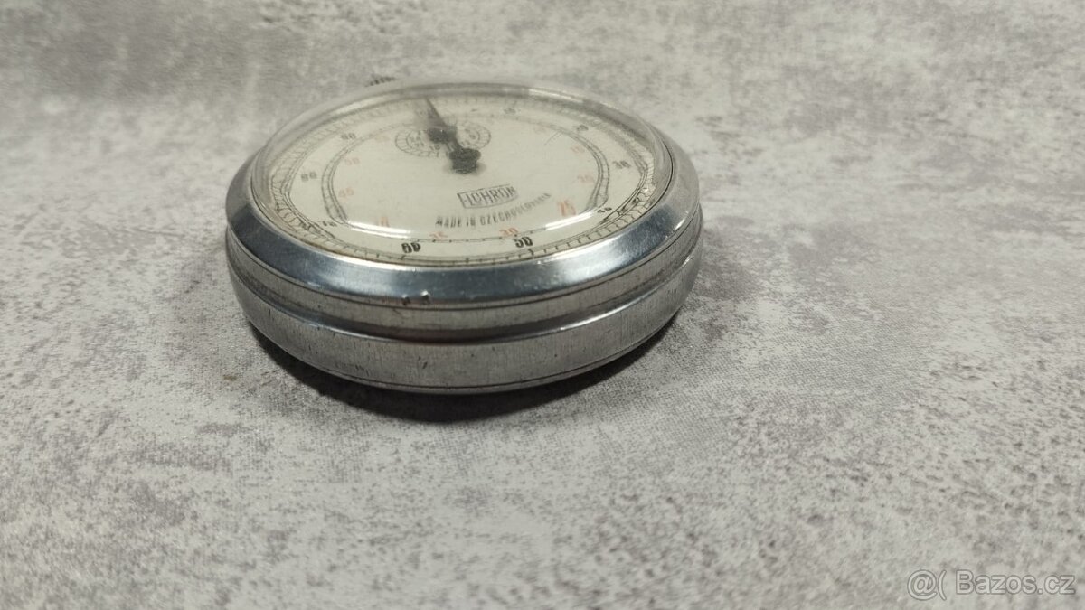 Staré kapesní Československé stopky ELCHRON - ČSSR - 9