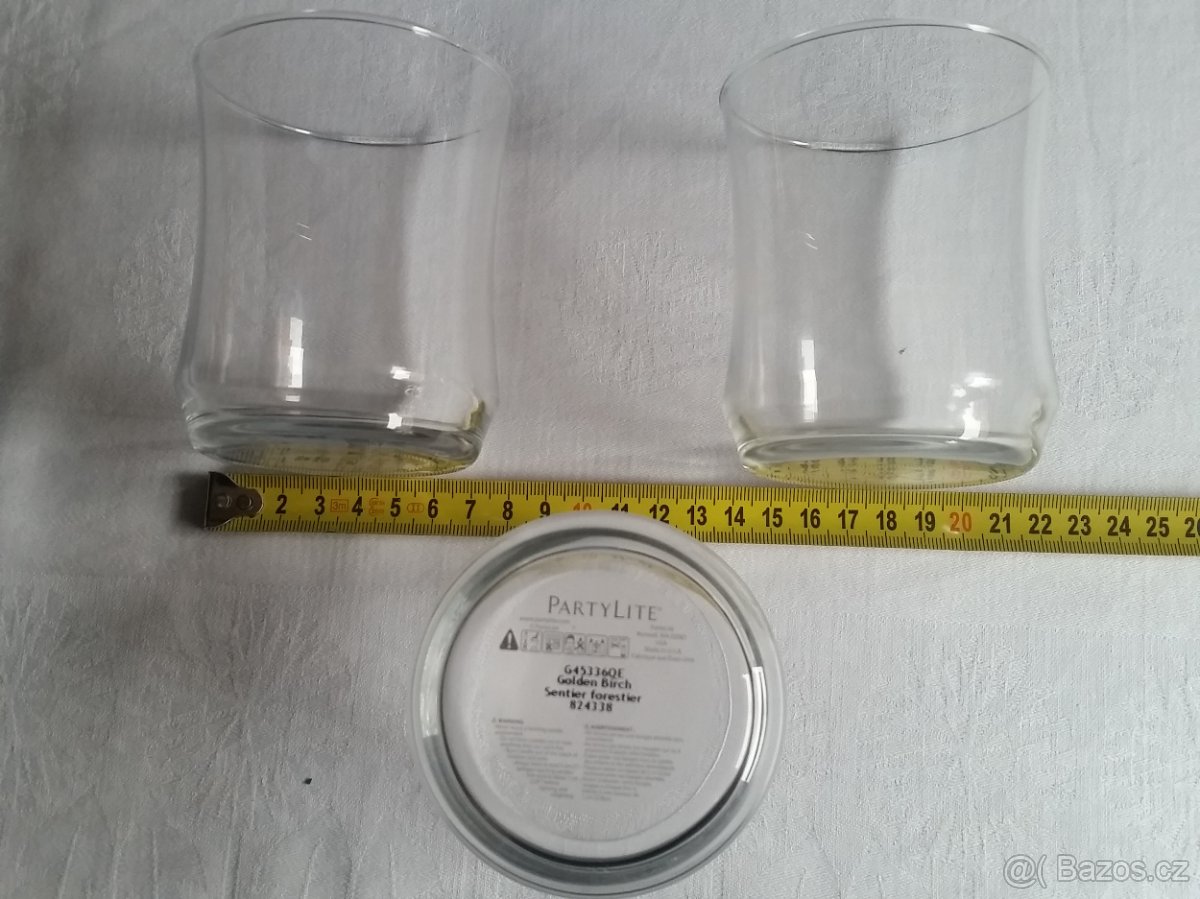 PARTYLITE U.S.A. - sklo - dekorace - svíčka - 9
