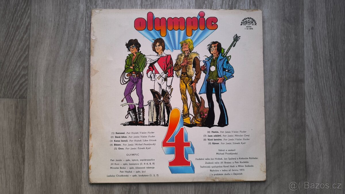 LP - OLYMPIC 4, ULICE, MARATHON, PRÁZDNINY, 12 NEJ - 9