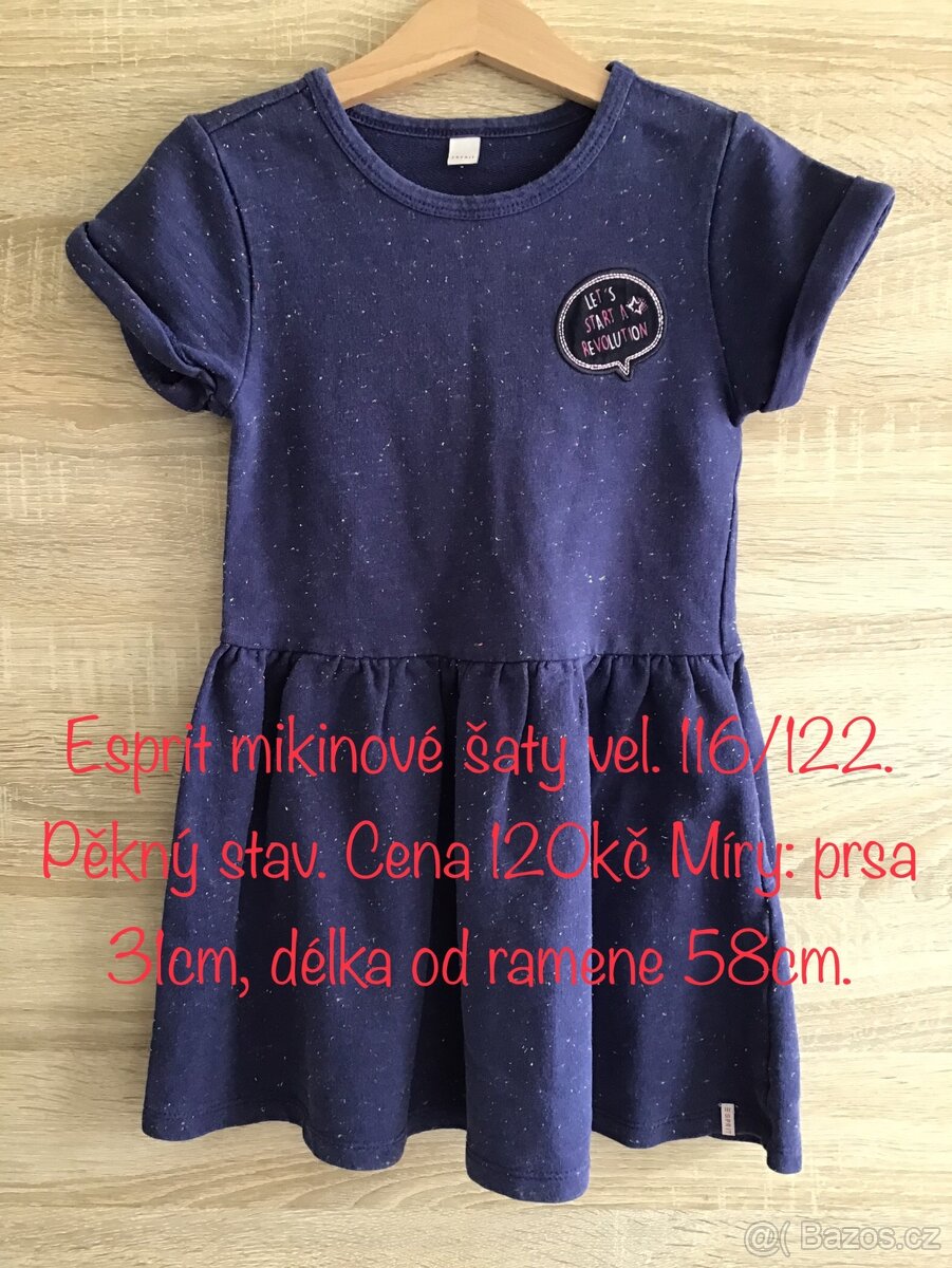 Dívčí šaty a sukně vel. 116 - 9