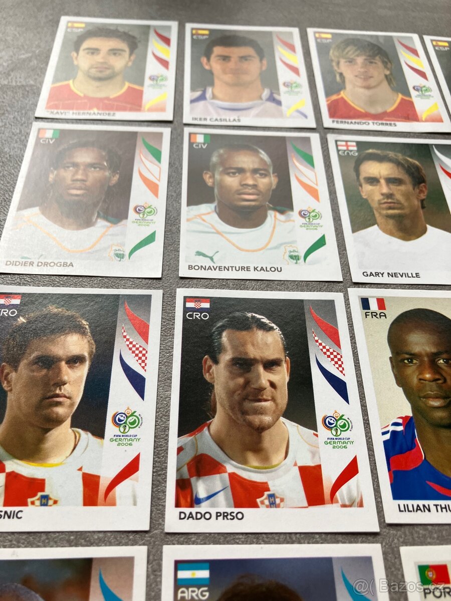Panini 2006 World Cup samolepky - 9