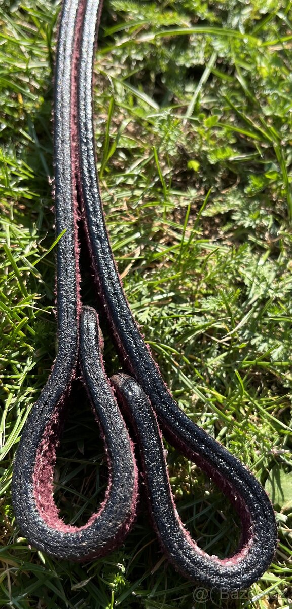 Westernový set hnědo/vínový - 9