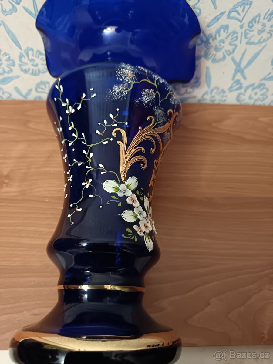 Prodám modrou skleněnou - 9