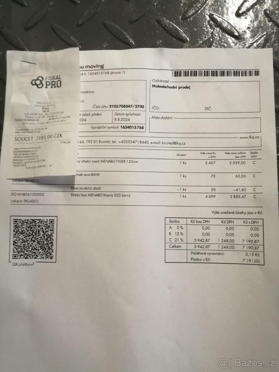 Střešní box/rakev škoda kamiq - 9