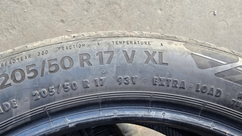 Letní pneu 205/50/17 Continental - 9