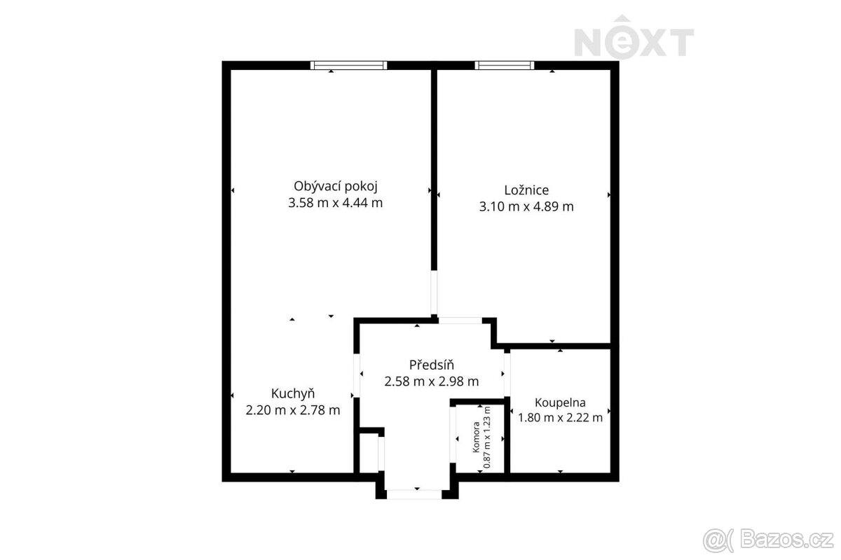 Prodej byt 2+kk, 46㎡ - 9
