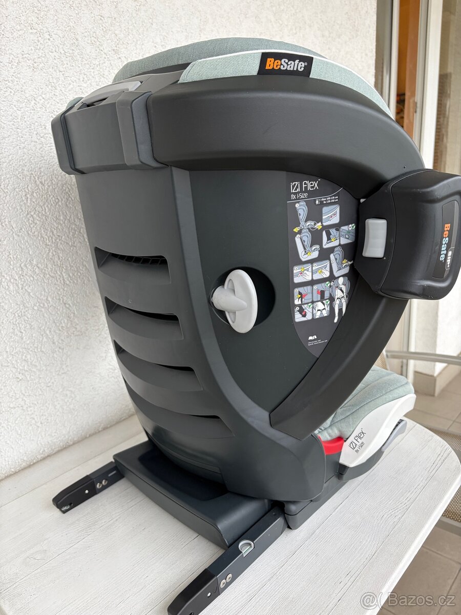Autosedačka BESAFE iZi Flex FIX i-Size sea green mélange - 9