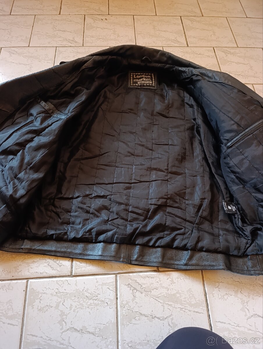 KOŽENÁ BUNDA NA MOTORKU. - 9