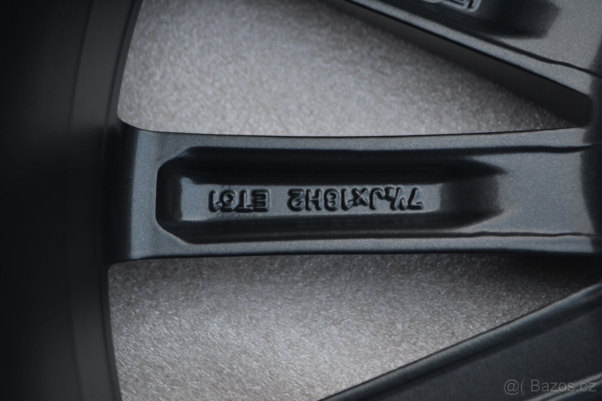Škoda Octavia III (i RS) –NOVÉ 18 Alu disky 7Jx18 ET51,black - 9