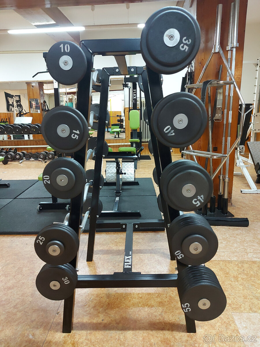 Bicepsová osa pevná váha (rovná, EZ) - NOVÁ - 9