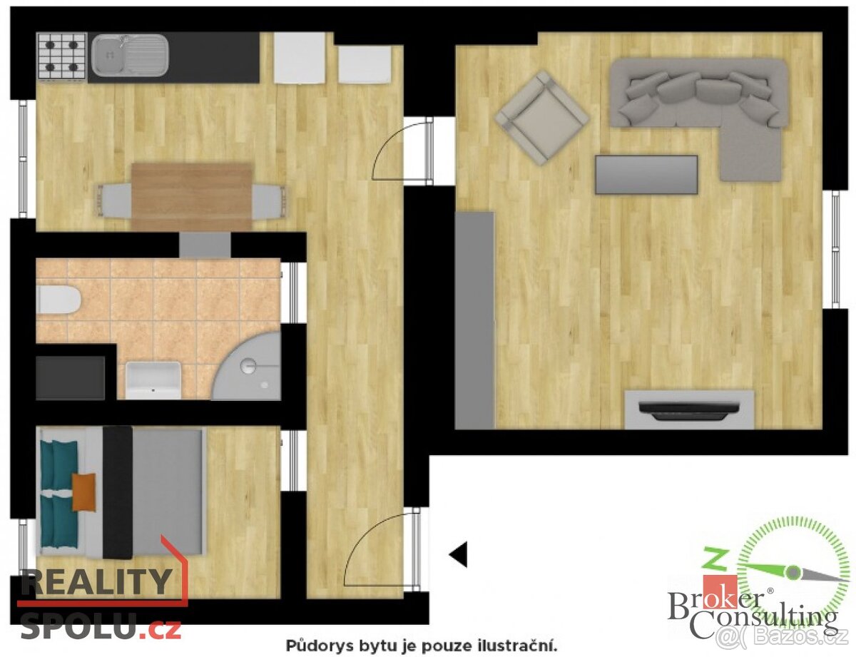 Prodej, byty/2+1, 42 m2, 28. října, Ostrava, Ostrava-město [ - 9