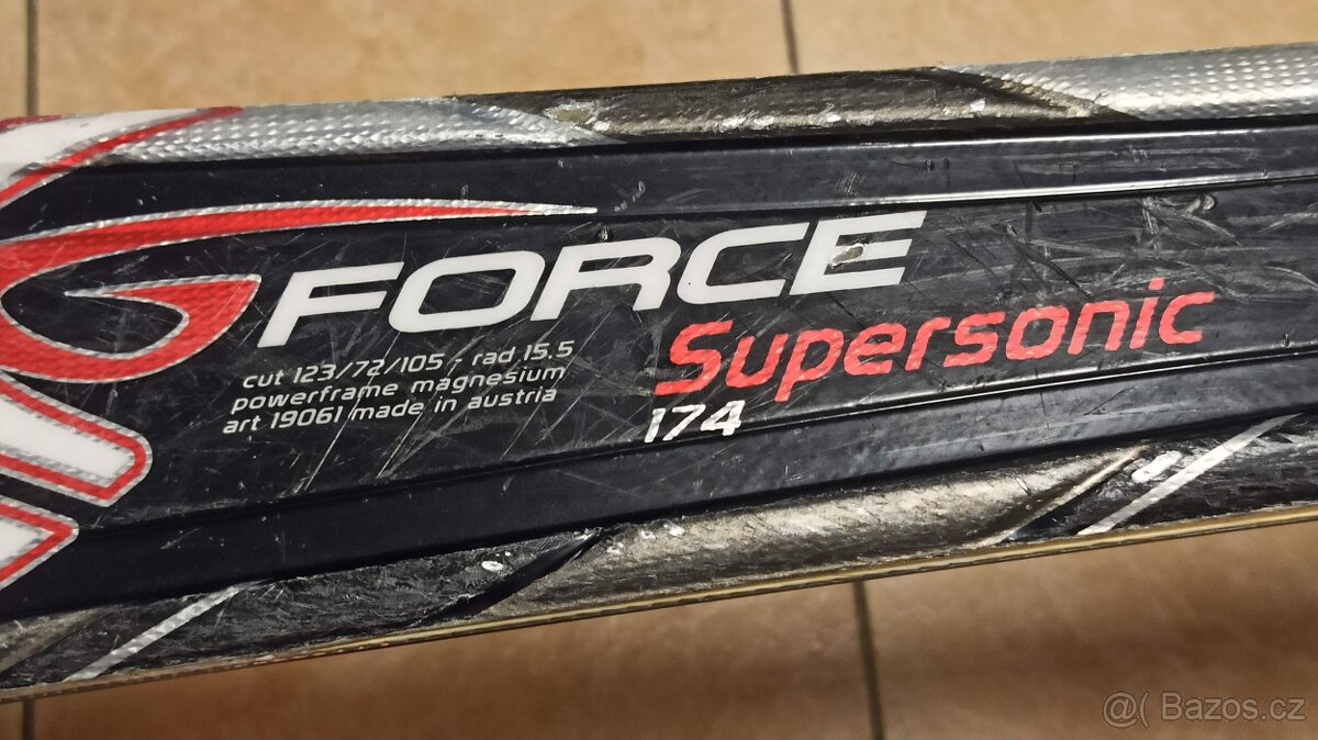 Prodám lyže Blizzard G-force Supersonic 174 cm - 9