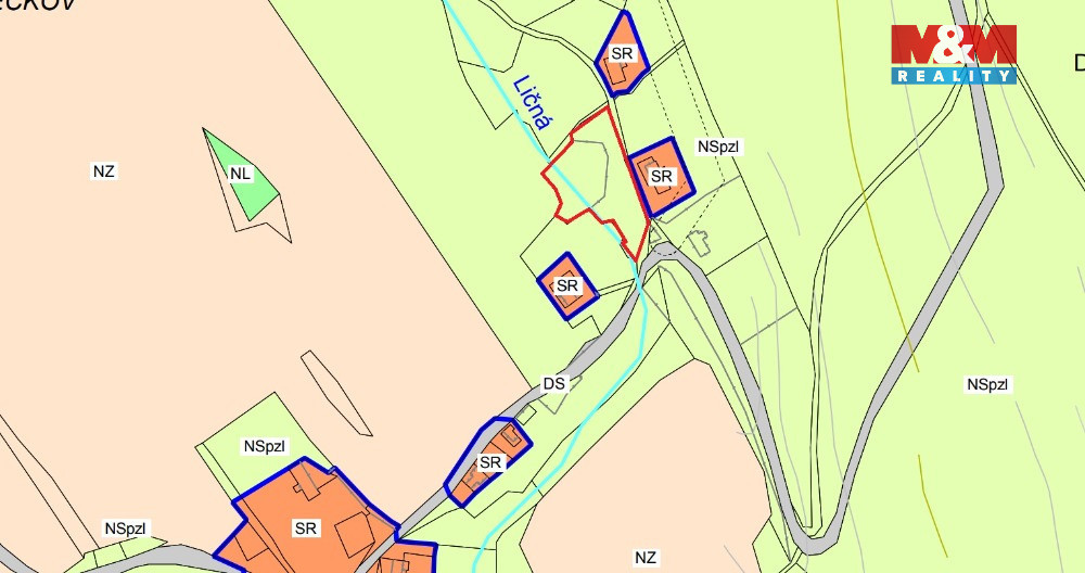 Prodej zahrady, 1039 m², Bernartice - 9