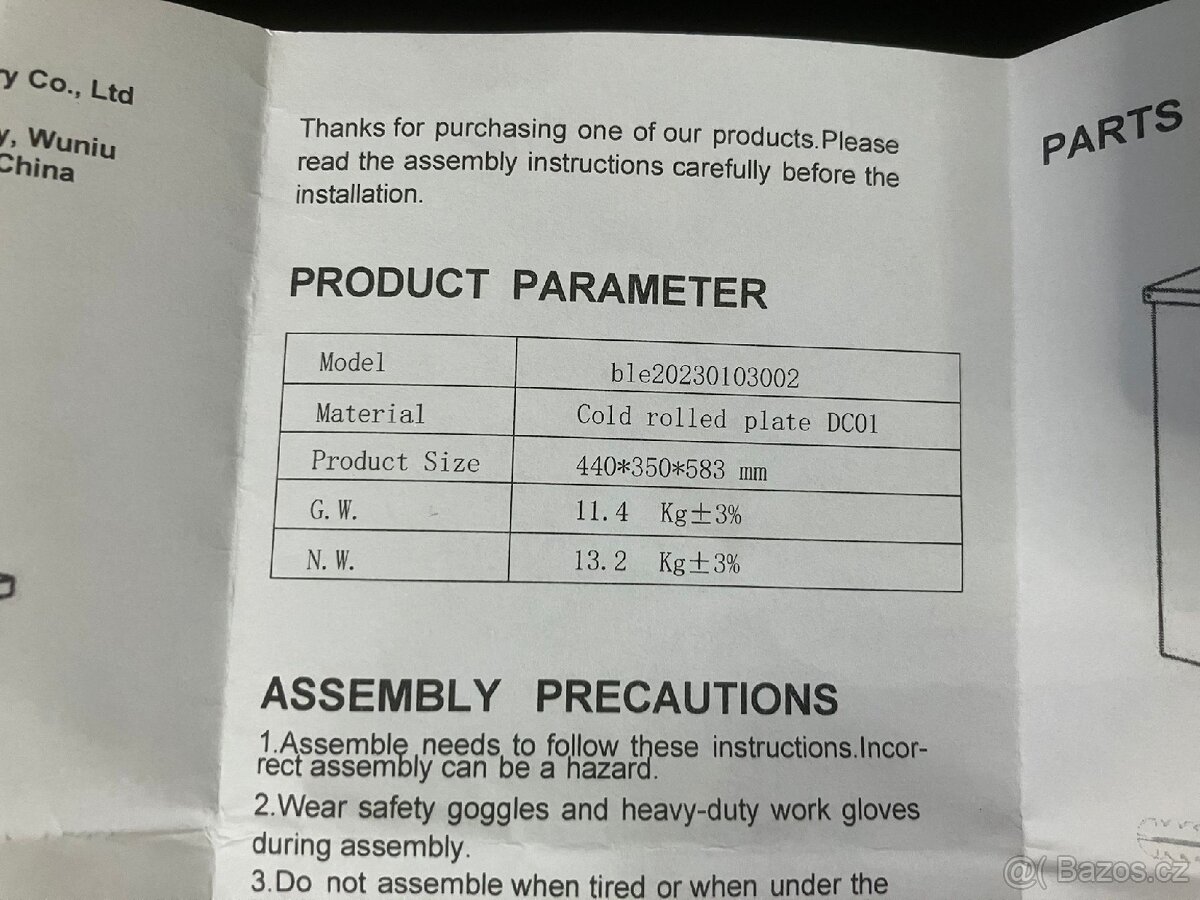 Poštovní schránka na balíky - 9