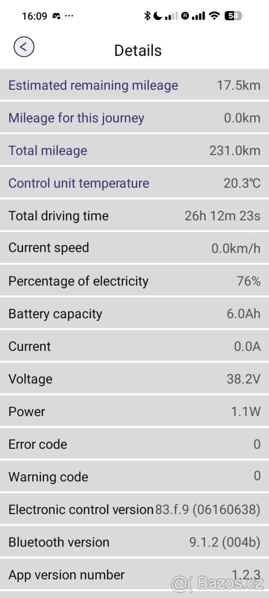 Elektrokolobezka Sencor one 2020 - 9