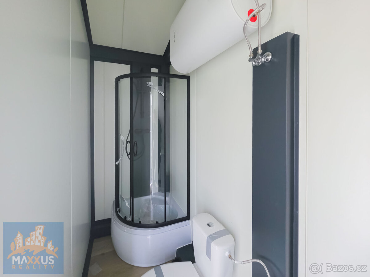 Modulový prefabrikovaný zateplený domek se sedlovou střechou - 9