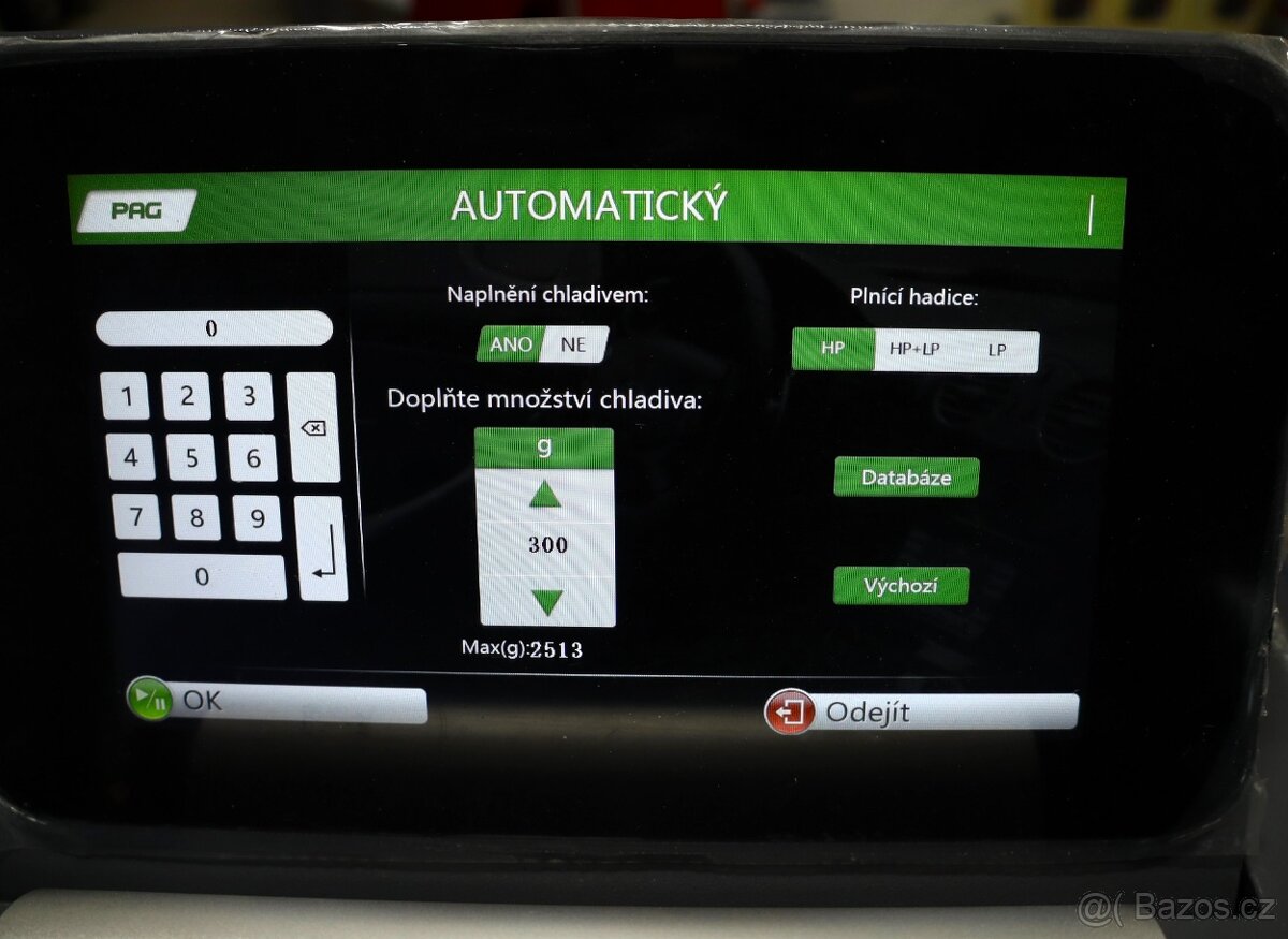 Plnička klimatizace X568 automatická - ČEŠTINA - 9