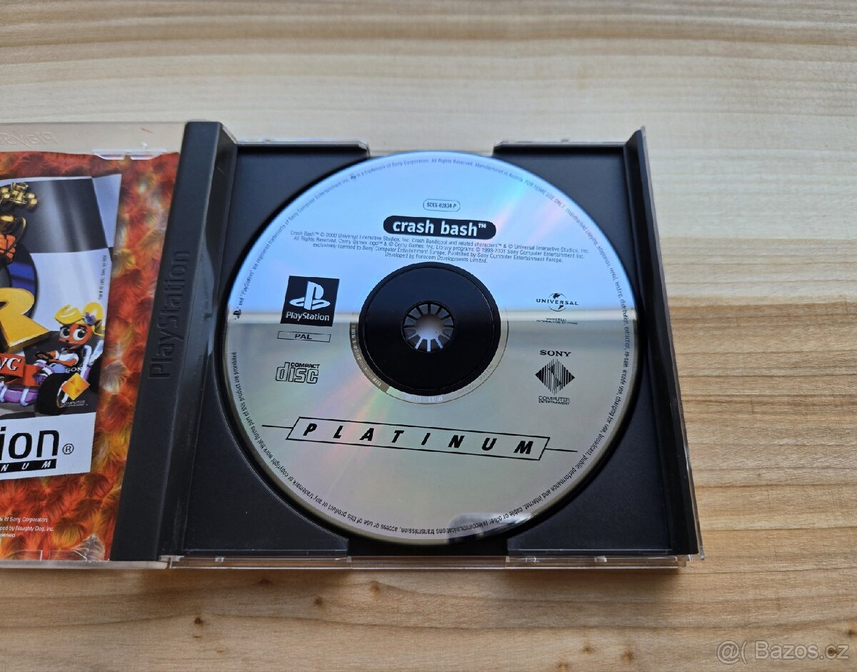 Ps1 hra Crash Bash Platinum - 9