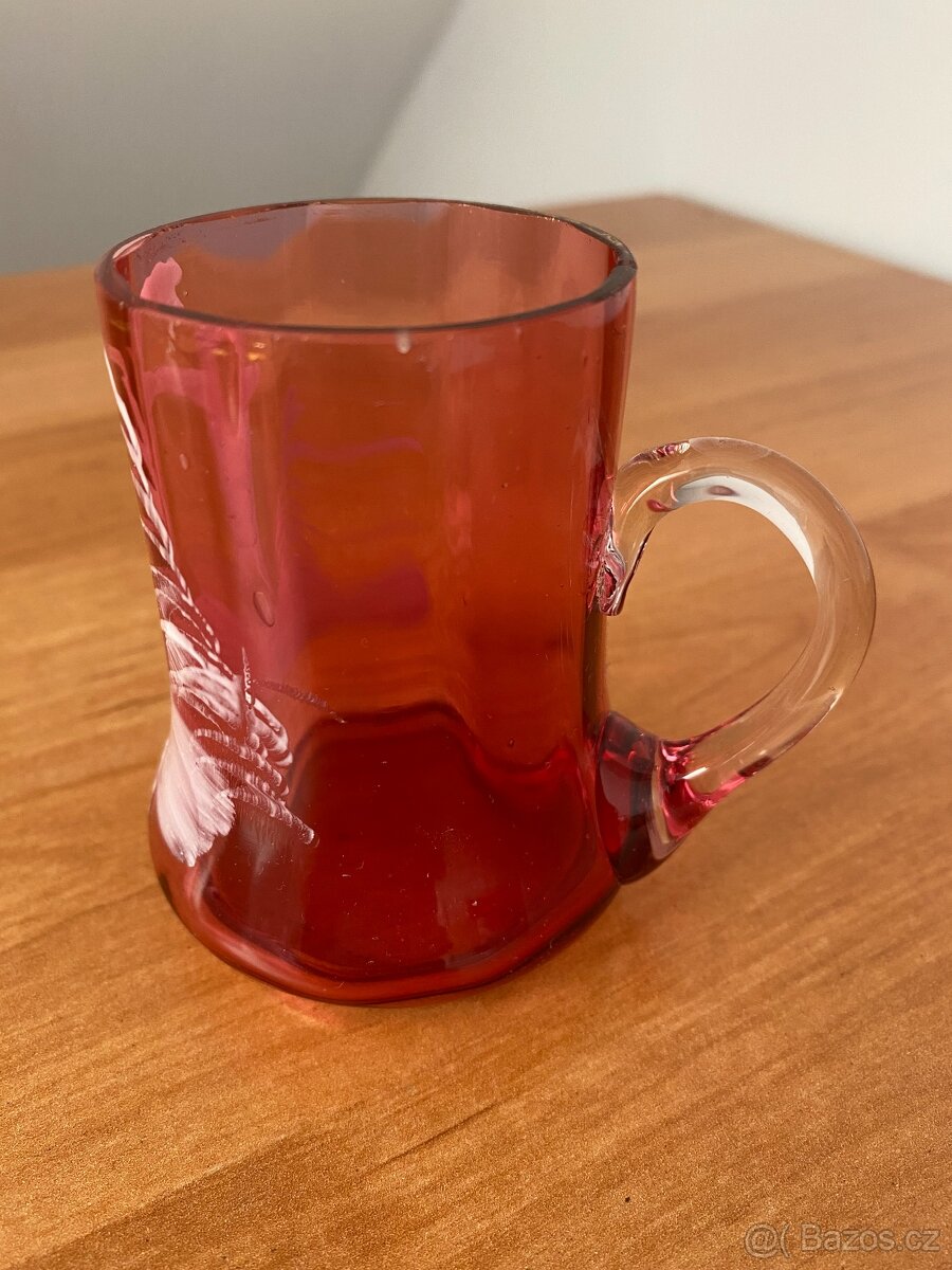 Sběratel nabízí staré skleněné džbány a džbánky - 9