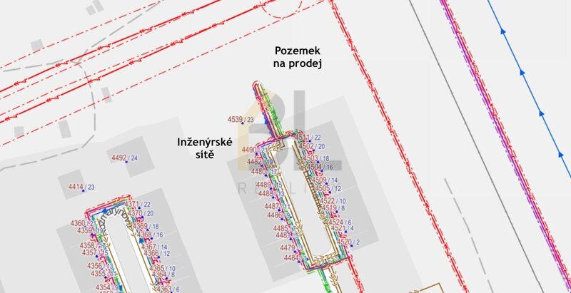 Prodej stavebního pozemku 2015m2, Hodonín - 9