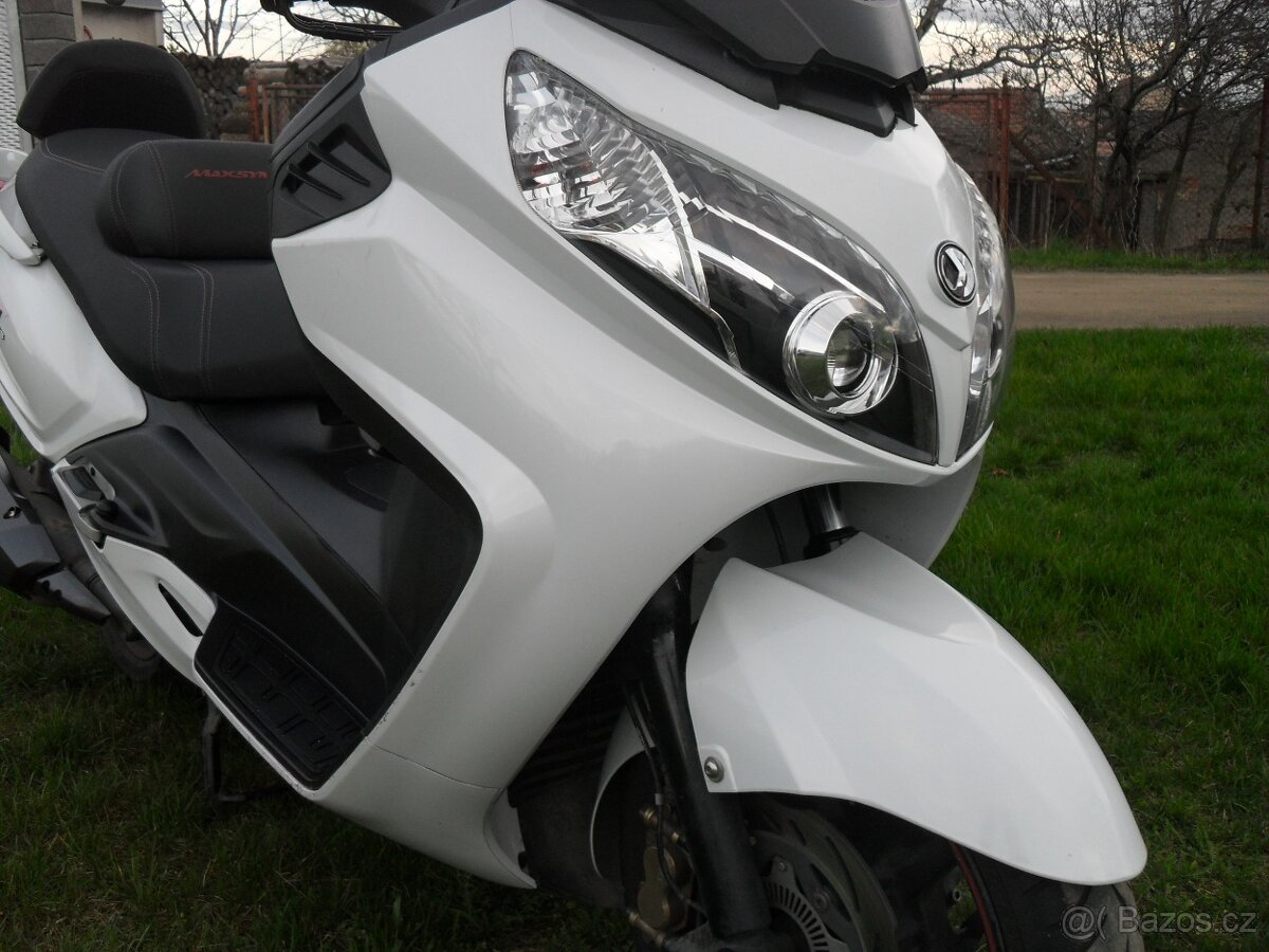 SYM MAXSYM 600,ABS,2015,LED DENNÍ SVÍCENÍ,2MAJITEL,CZ,2xKLÍČ - 9