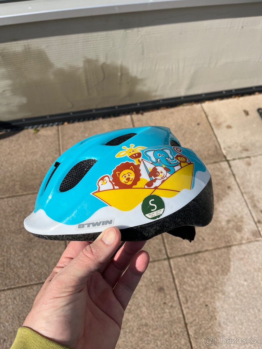 Detske kolo LeaderFox 14" s helmou - 9