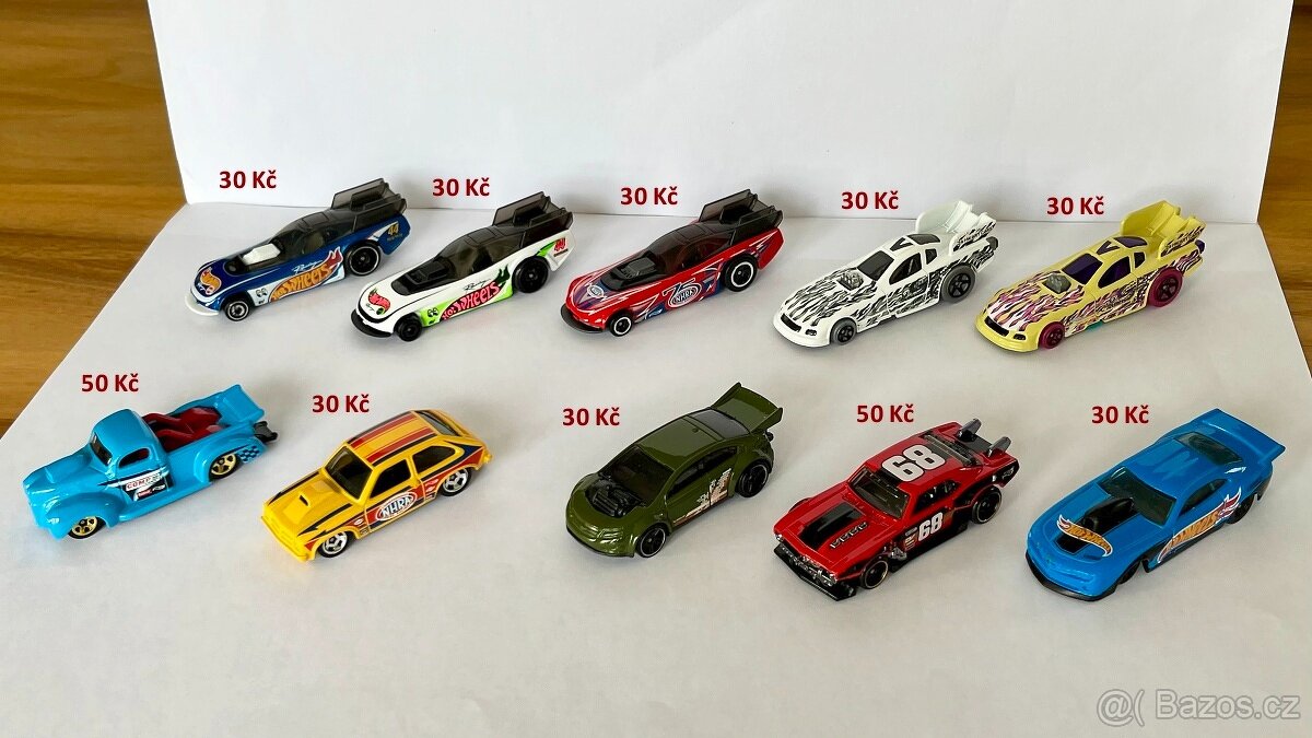 Hot Wheels - rozbalené, nehrané... - 9