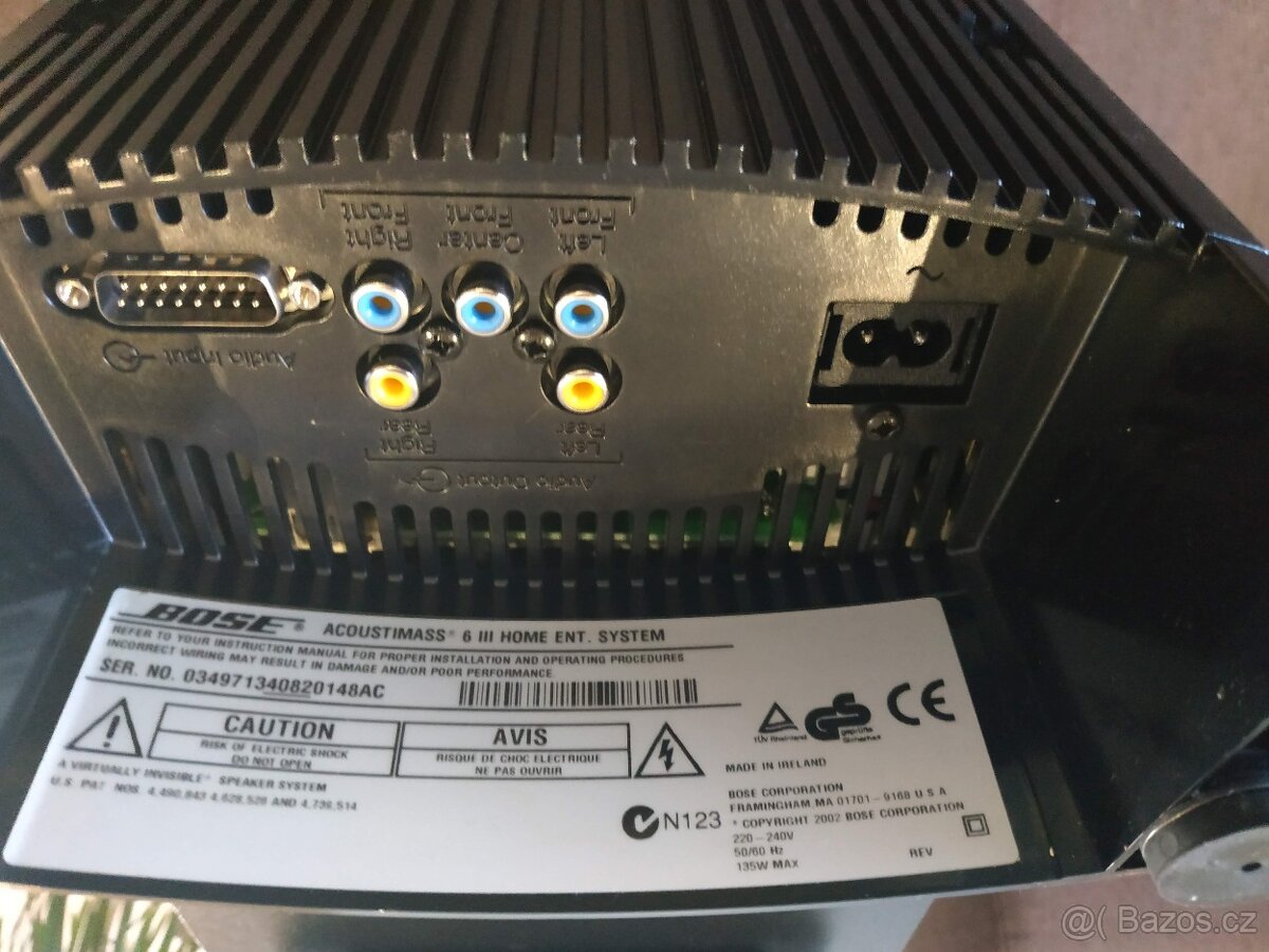 Predám 5.1 repro Bose Acoustimass 6 series III - 9